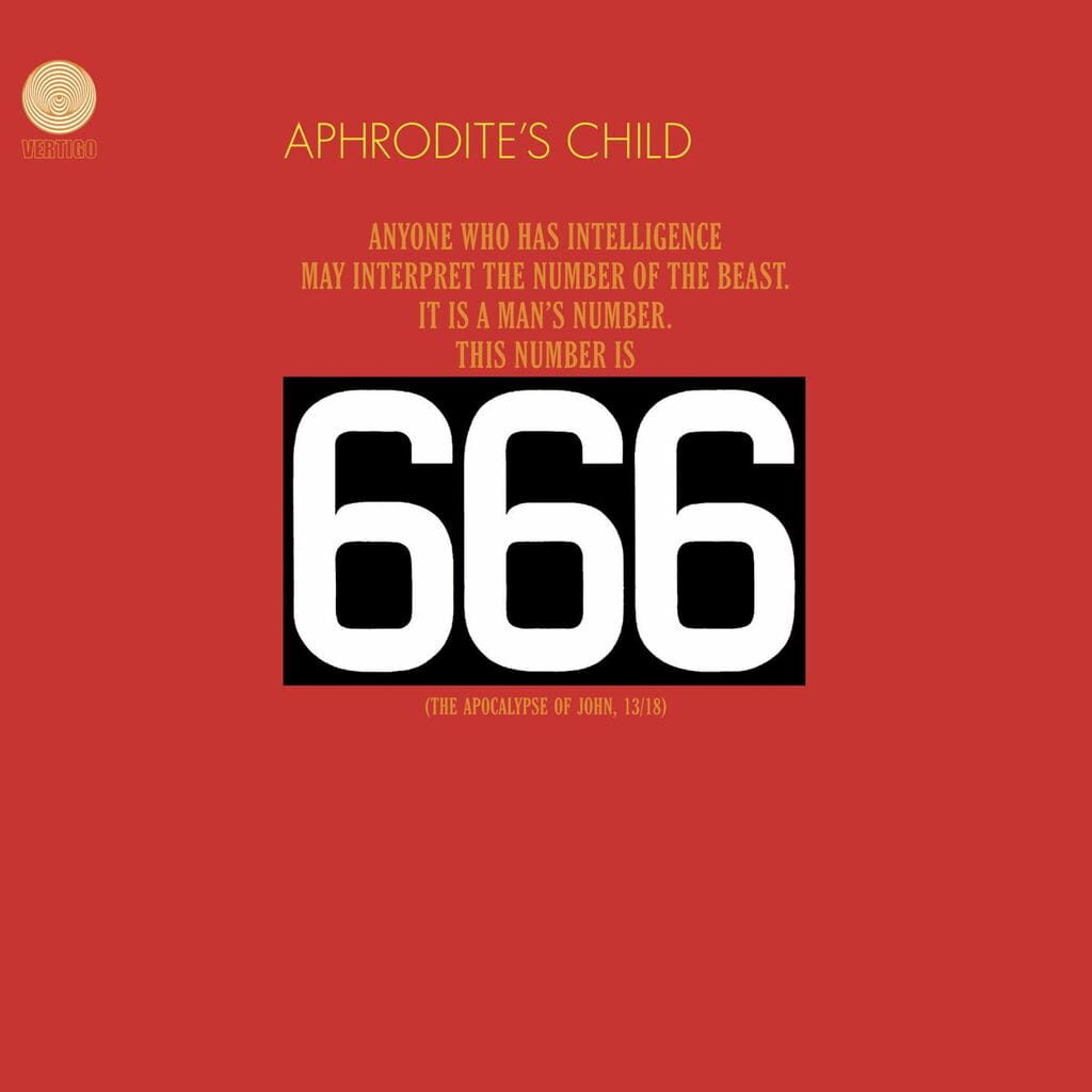 666 the Aphrodite's Child en1972