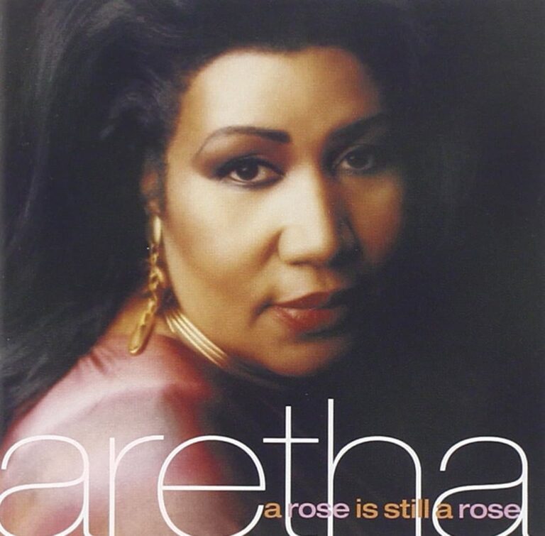 l'album rock "A Rose Is Still A Rose" de Aretha FRANKLIN dans les bac en 1998