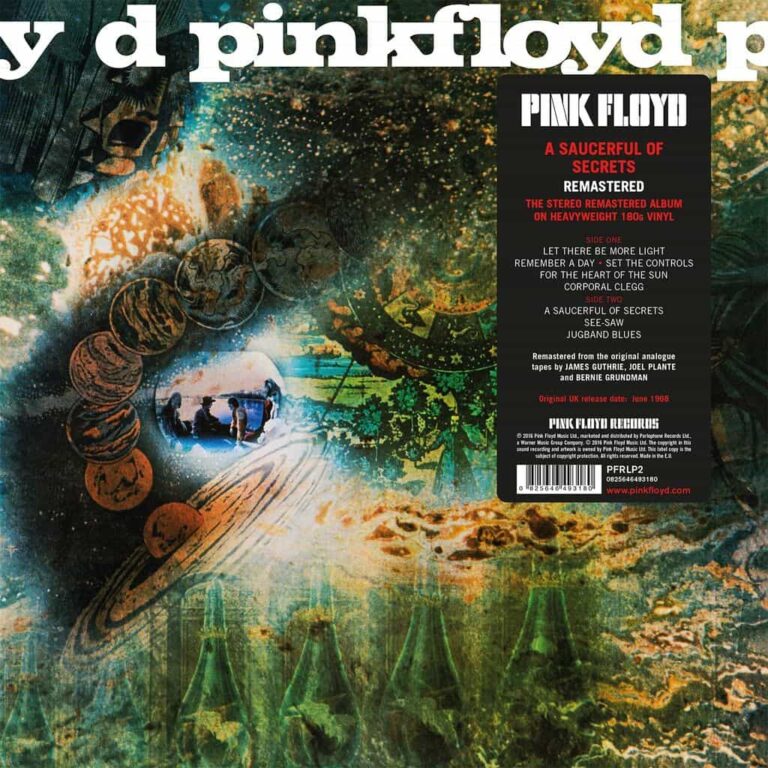 A Saucerful of Secrets album des Pink Floyd arrivé sur terre en 1968
