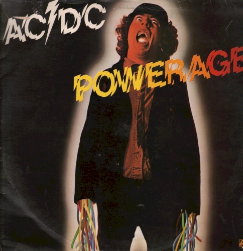 Pochette de Powerage par AC/DC (1978)