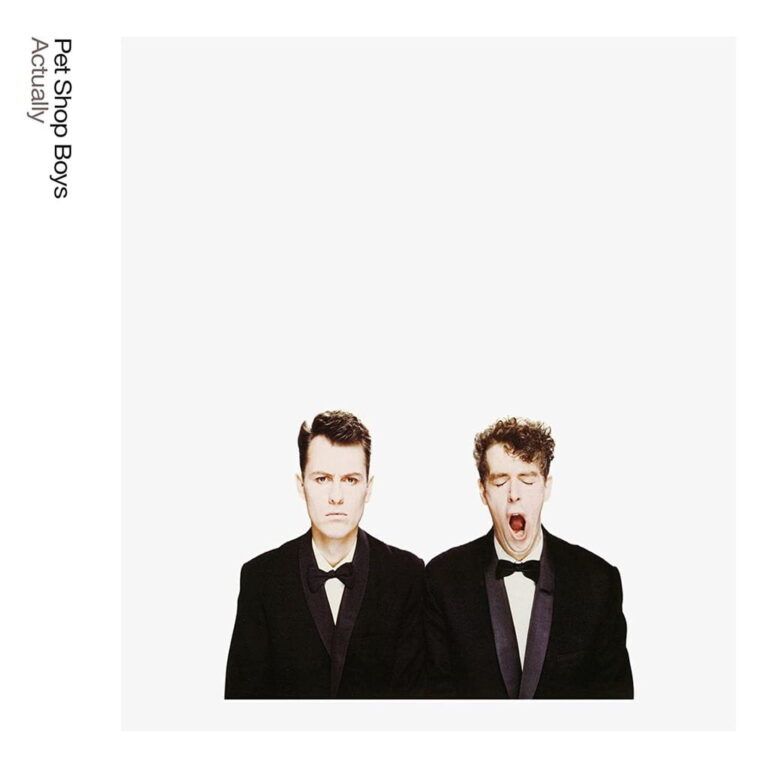 "Actually" l'album club/dance alternative des années 80 de Pet Shop Boys