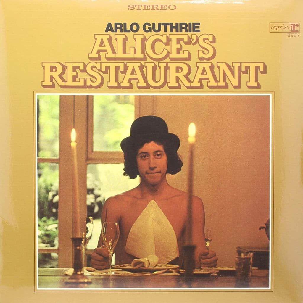 Alice's Restaurant - Arlo GUTHRIE - 1967 | folk rock. "Alice's Restaurant" est la chanson parfaite d'Arlo Guthrie pour se sortir de l'école de folk dans laquelle il était coincé.