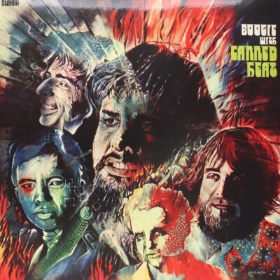 Boogie with Canned Heat - CANNED HEAT - 1968 : blues rock | boogie rock. Le blues rock est typiquement Alan Wilson (The Blind Owl). Sa voix est unique, et son choix de chansons est superbe. On The Road Again est mon préféré.