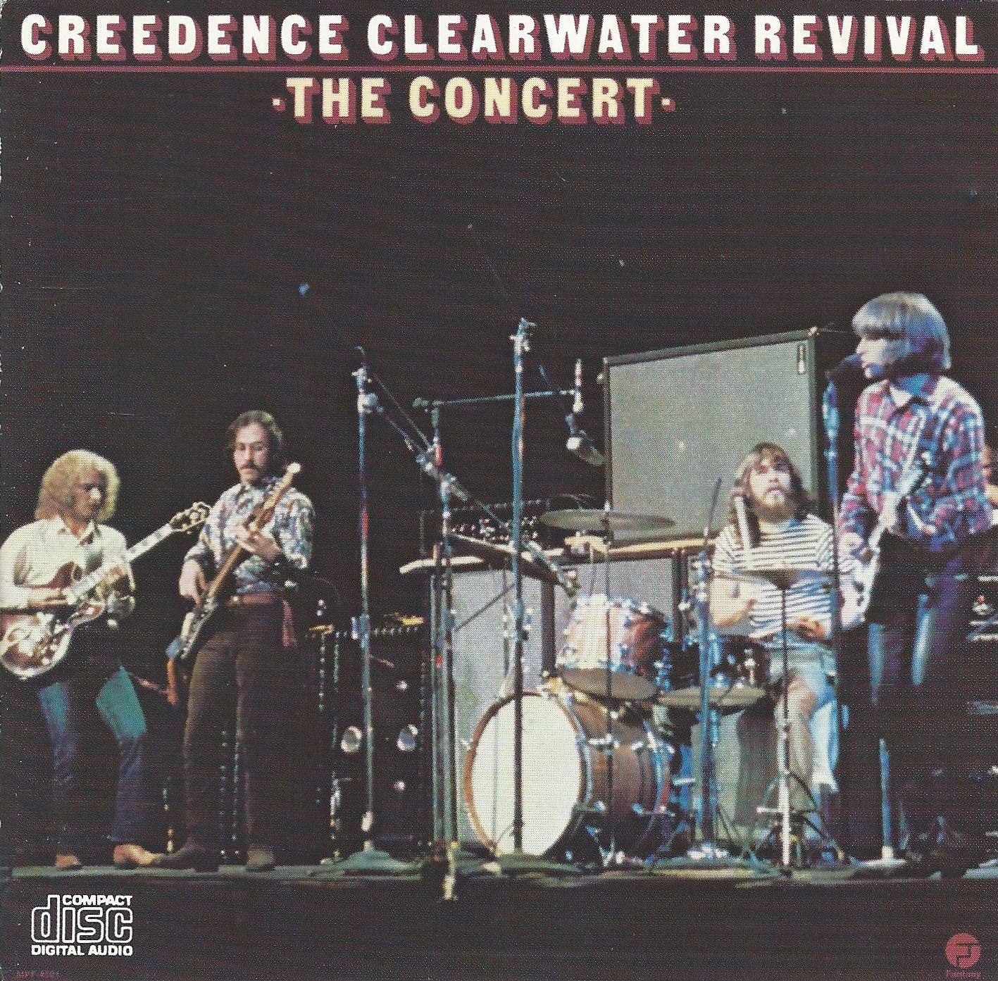 Pochette de The Concert (live) par CREEDENCE CLEARWATER REVIVAL (1980)