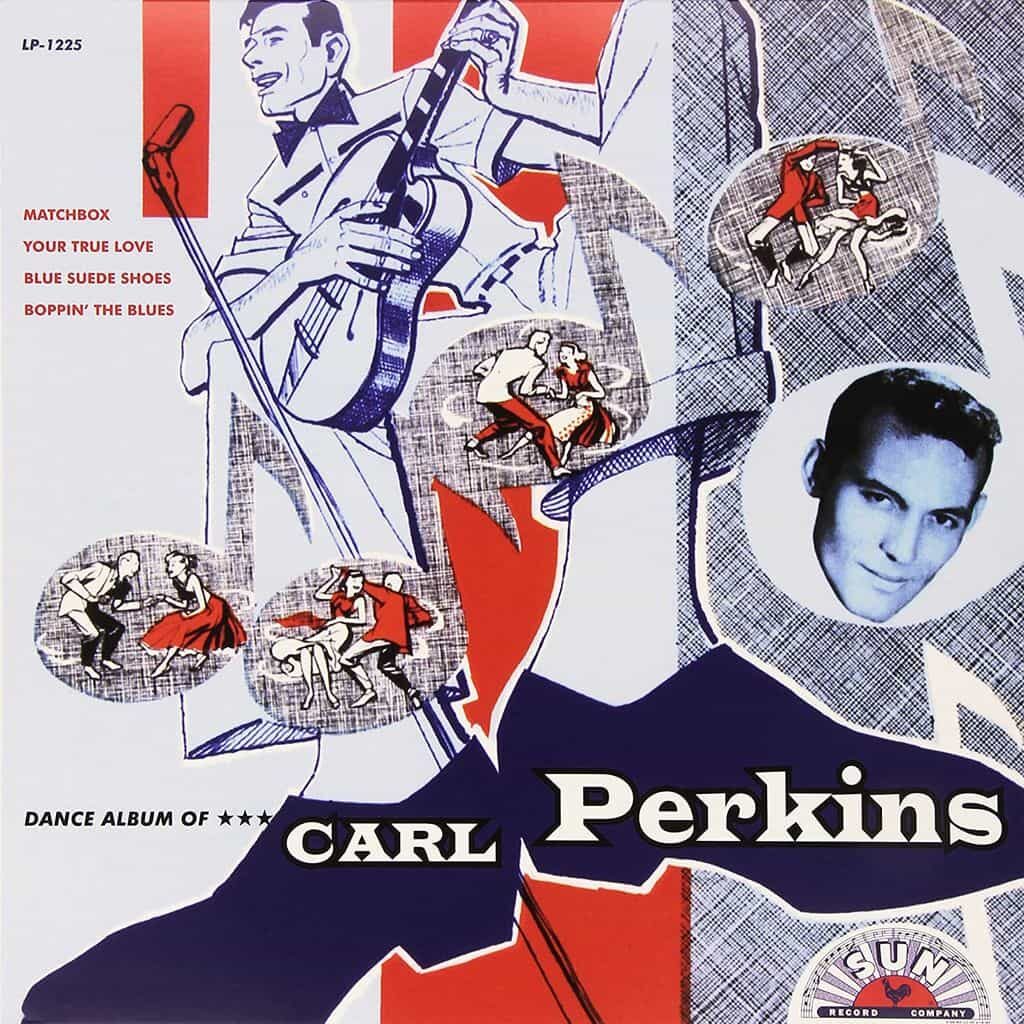Le premier album de Carl Perkins "dance album" sorti en 1957