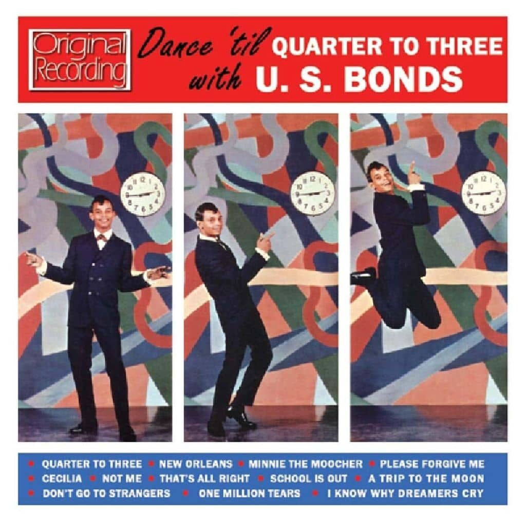 Gary U.S. Bonds présente "Dance 'Til Quarter To Three With U.S" en 1961 - l'une des meilleures performances jamais réalisées par Gary U.S. BONDS - artiste talentueux. Une vraie trouvaille pour votre collection