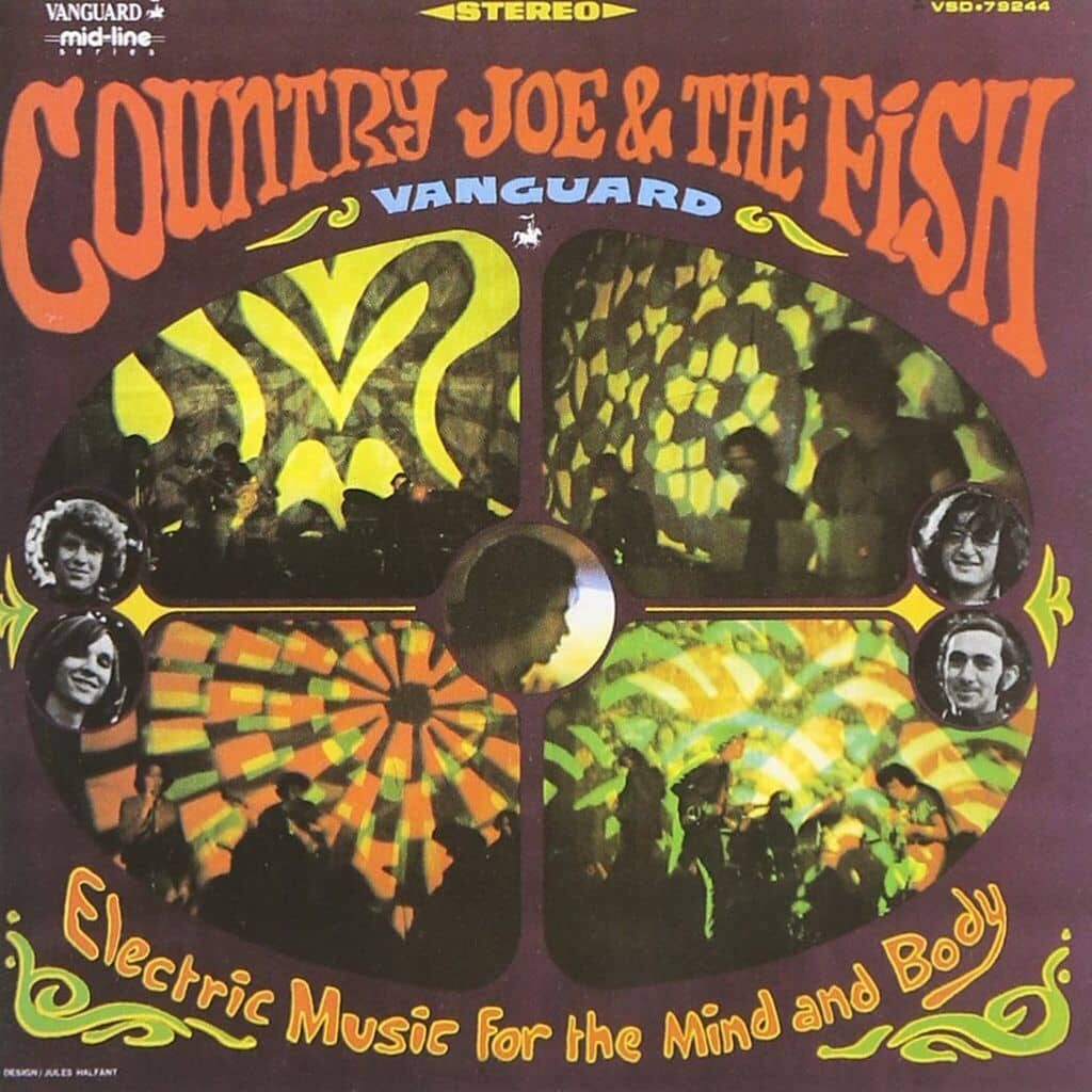 Electric Music for the Mind and Body - COUNTRY JOE AND THE FISH - 1967 : blues rock | folk rock | psychédélique. L'album est considéré comme l'un des premiers albums de rock psychédélique. C'est aussi l'un des premiers albums à inclure des instruments électriques au lieu d'instruments acoustiques.