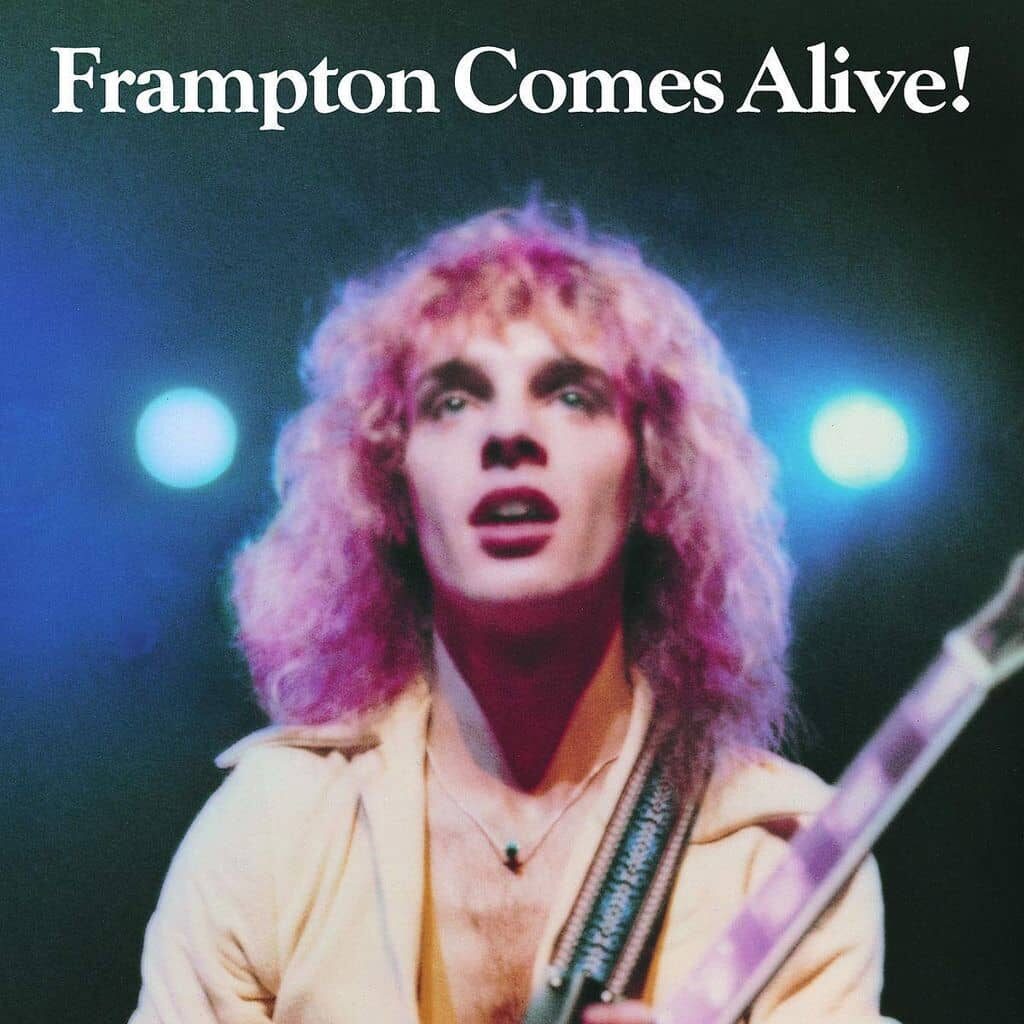 Frampton Comes Alive! - Peter FRAMPTON - 1976 | hard rock | rock/pop rock. Sorti en 1976, ce double album live est l'extraordinaire réussite de l'artiste britannique au jeu de guitare incomparable et au sommet de sa carrière.