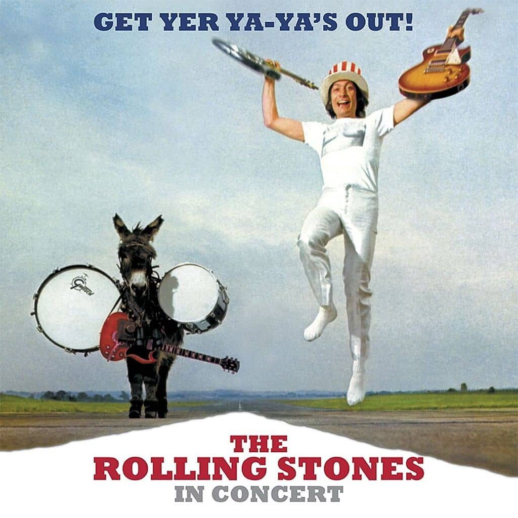 Get Yer Ya-Ya's Out! (Live) - The ROLLING STONES - 1970 | blues rock | hard rock | rock-n-roll. Il s'agit du meilleur album live des Rolling Stones car il présente Mick Taylor qui a apporté au groupe une grande virtuosité qui n'a jamais été pleinement réalisée jusqu'à cet enregistrement.