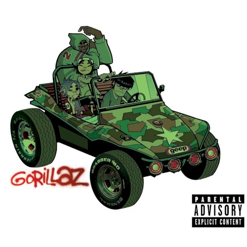Pochette de Gorillaz par GORILLAZ (2001)