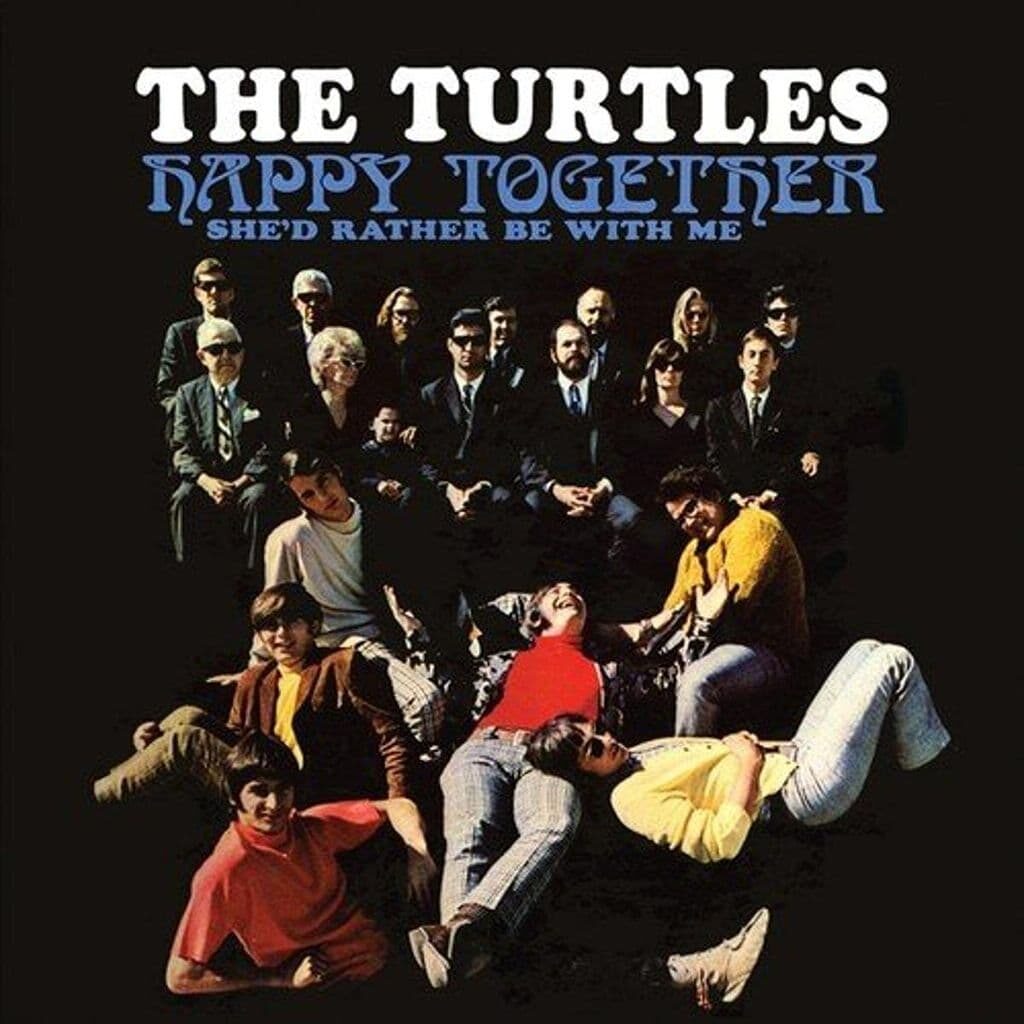 Happy Together - The TURTLES - 1967 | folk rock | rock/pop rock | sunshine pop. Le groupe a collaboré étroitement avec Garry Bonner et les Magiciens d'Alan Gordon. Le statut de tube interplanétaire et d'hymne anthologique lui colle désormais à la peau