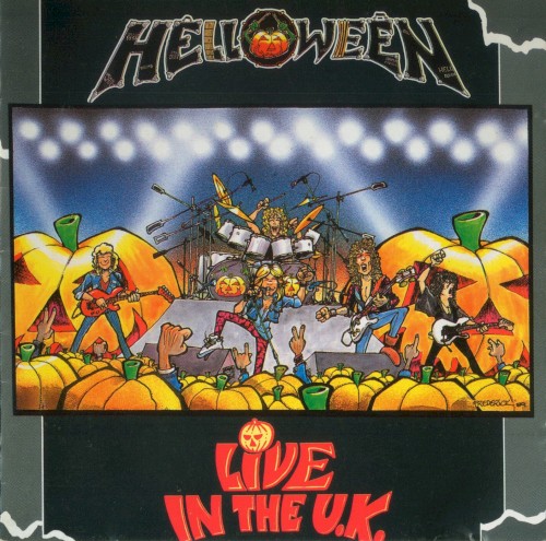 Pochette de Live in the U.K. par HELLOWEEN (1989)