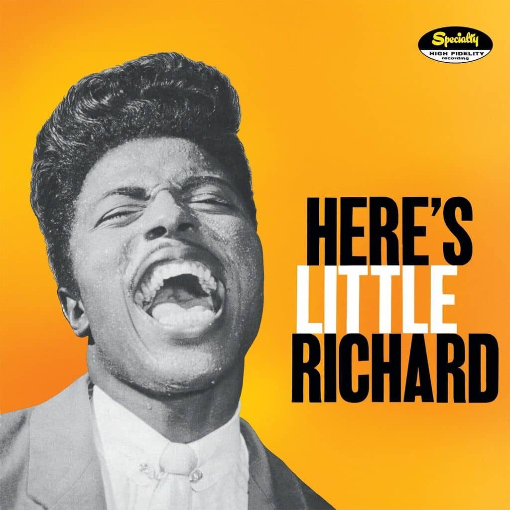 Richard Penniman dans l'album "Here's Little Richard"en 1957