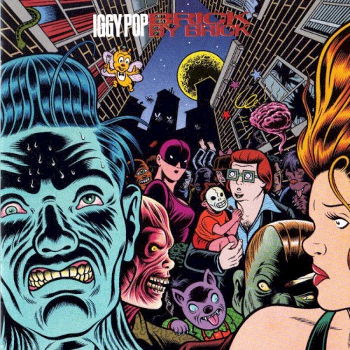 Pochette de Brick by Brick par Iggy POP (1990)