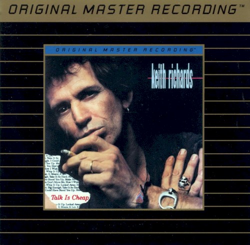 Pochette de Talk Is Cheap par Keith RICHARDS (1988)