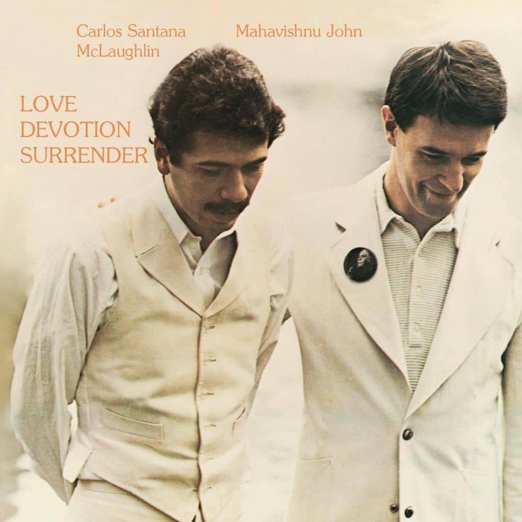 Love, Devotion, Surrender - Carlos SANTANA - John McLAUGHLIN - 1973 | blues rock | fusion | hard rock | jazz-rock | latin rock. "Love Devotion Surrender" est l'un des plus grands albums jamais enregistrés. Le résultat est une déclaration musicale passionnante et vibrante.