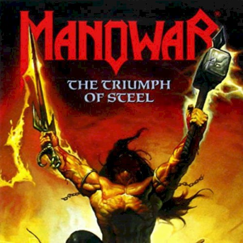Pochette de The Triumph of Steel par MANOWAR (1992)