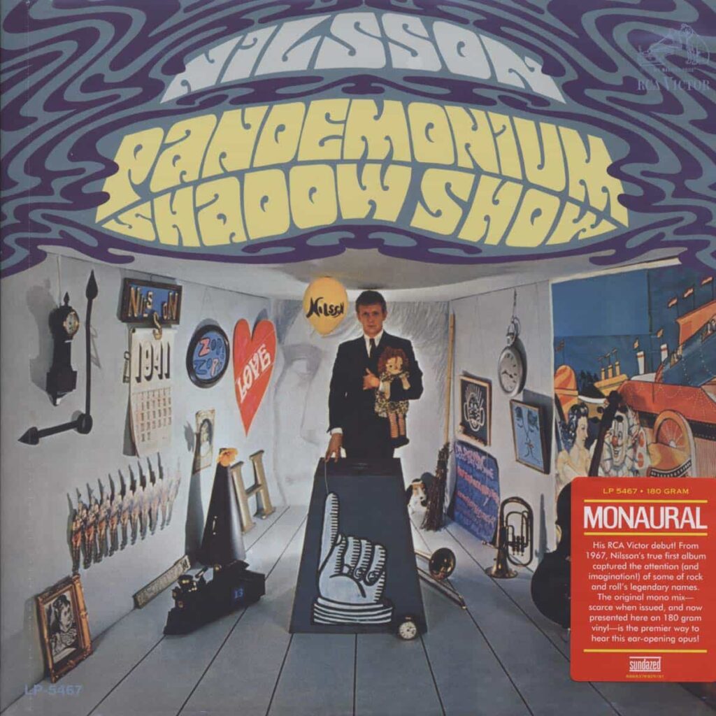 Pandemonium Shadow Show - Harry NILSSON - 1967 | pop | rock/pop rock | psychédélique | songwriter. L'association de Ringo avec Harry Nilsson. C'est certainement typique de cette période.