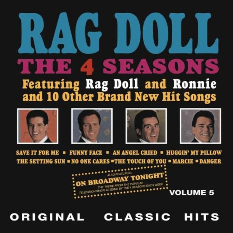Avec "Rag Doll " en 1964 mle groupe "the four seasons", ses gars ont eu beaucoup de succès. Mais c'était leur chef-d'œuvre.
