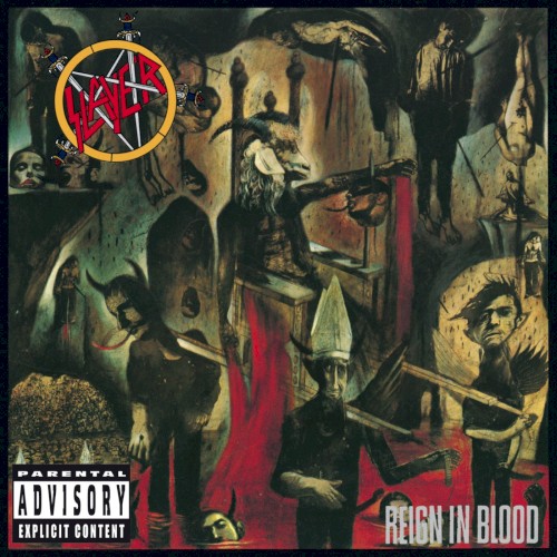 Pochette de Reign in Blood par SLAYER (1986)