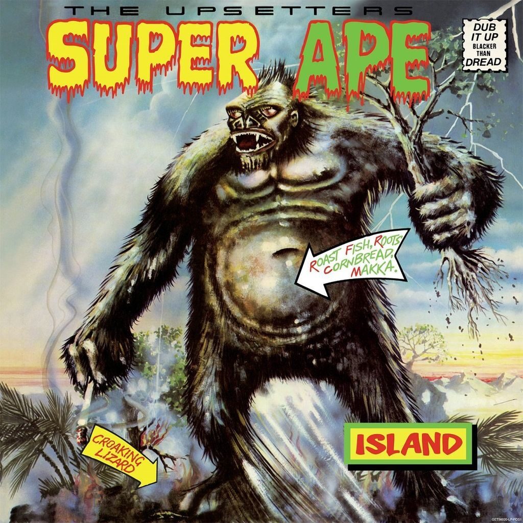 Super Ape - Lee Scratch PERRY - 1976 | reggae. Un album de référence dans la culture reggae. Il fait partie des chefs-d'œuvre qui ont jeté les bases du dub moderne.