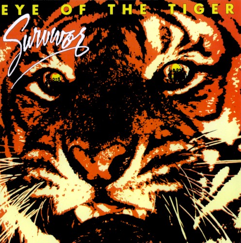 Pochette de Eye of the Tiger par SURVIVOR (1982)
