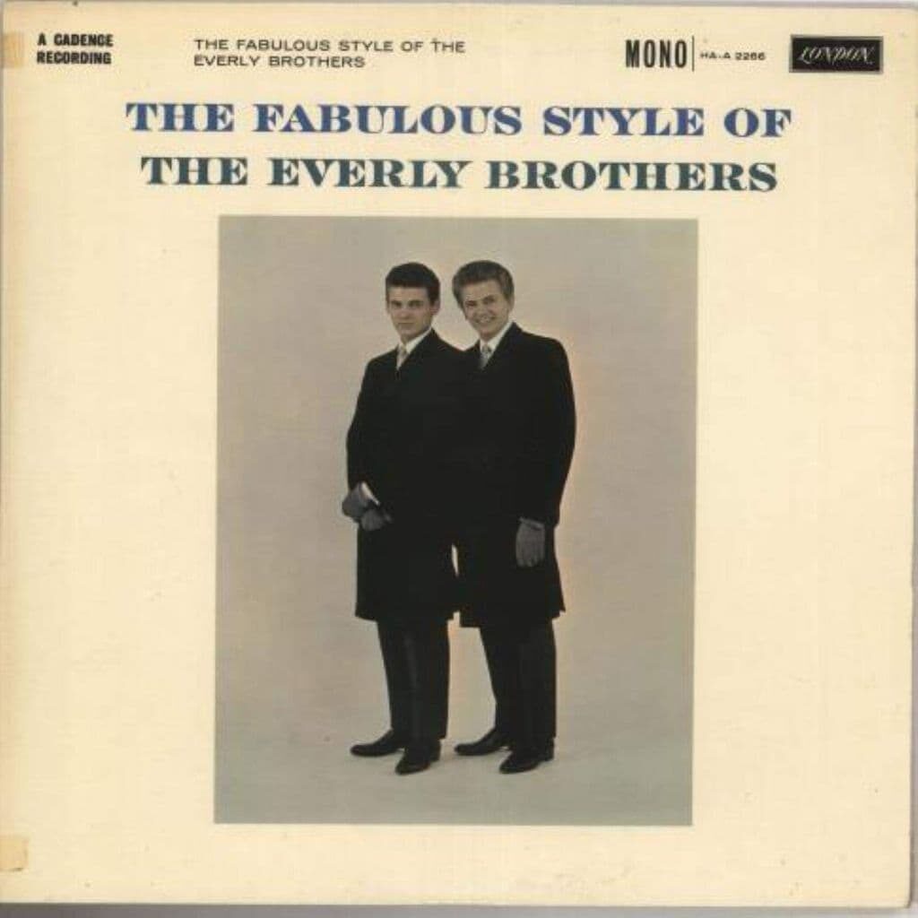 Les "Everly Brothers" sont sorti en 1960 cet album "The Fabulous Style of the Everly Brothers "