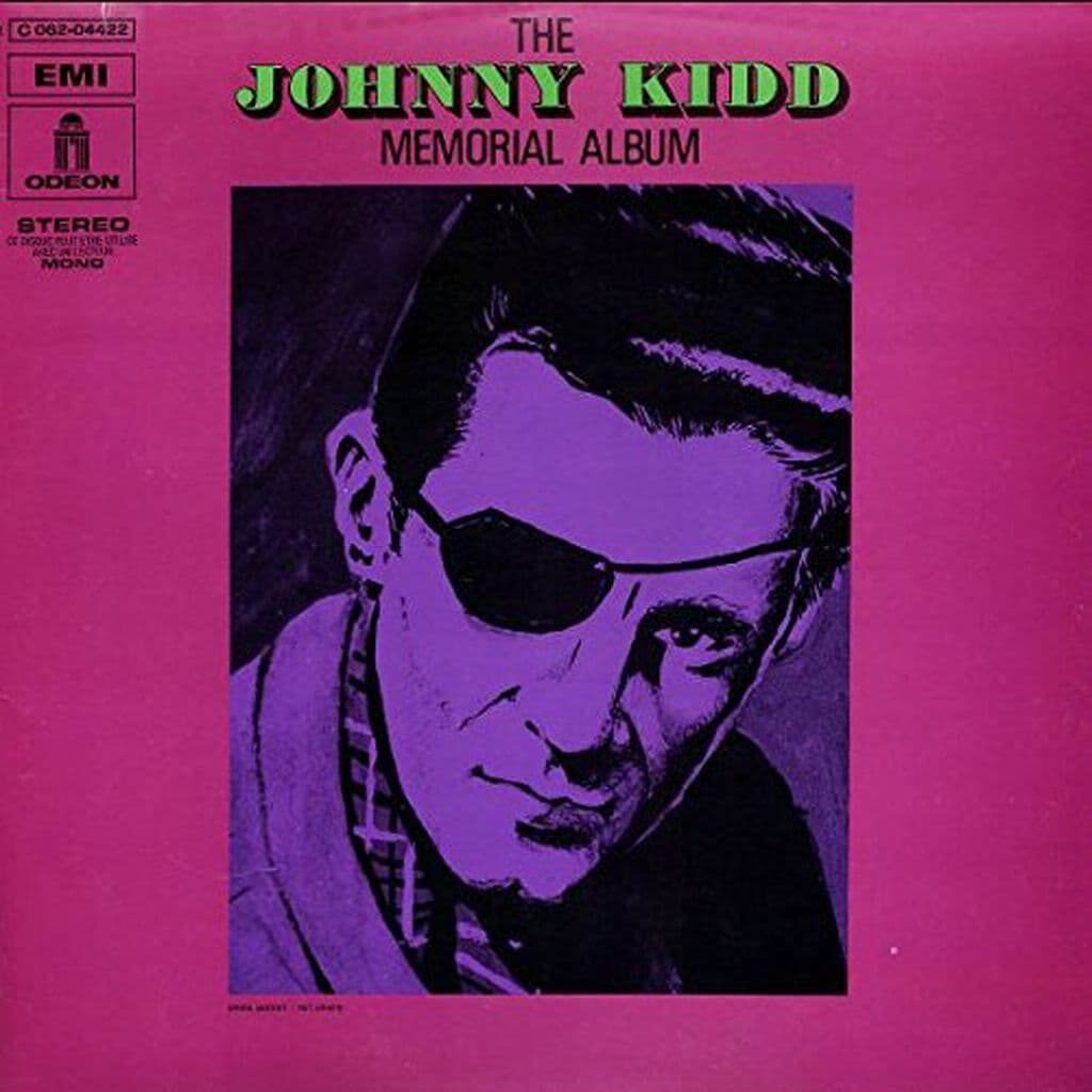 "Johnny Kidd" Le faux borgne et avec "The Memorial Album" de 1960 marquera le rock anglais des années pré-Beatles
