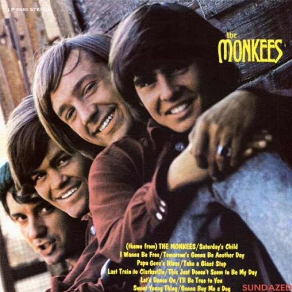 L'album rock/pop rock "The Monkees" sorti en 1966 J'adore la façon dont les Monkees chanteraient pendant les petites pauses, puis ils se remettent à jouer et ils ont fait beaucoup de mélodies sympathiques.