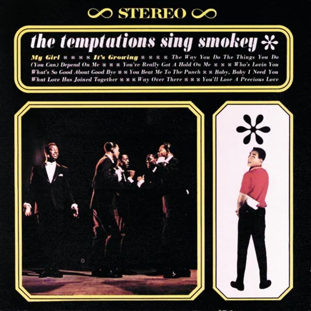 Du rhythm-n-blues et de la soul pour l'album "The Temptations Sing Smokey" par les fabuleux "The TEMPTATIONS" en 1965. le passage de l'harmonie des rues à un son Motown plus facilement identifiable et distinctif était un processus progressif