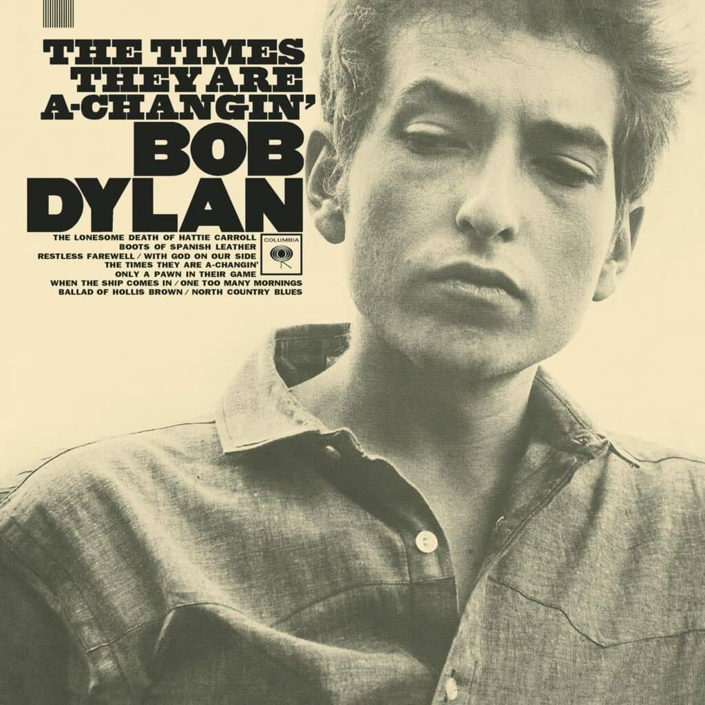 Ce troisième album "The times they are a-changin´" de Bob Dylan est paru en 1964 et c'est probablement son plus radical. Paroles très engagées pour l'époque (et même pour aujourd'hui aux USA) qui avaient fait grincer des dents.