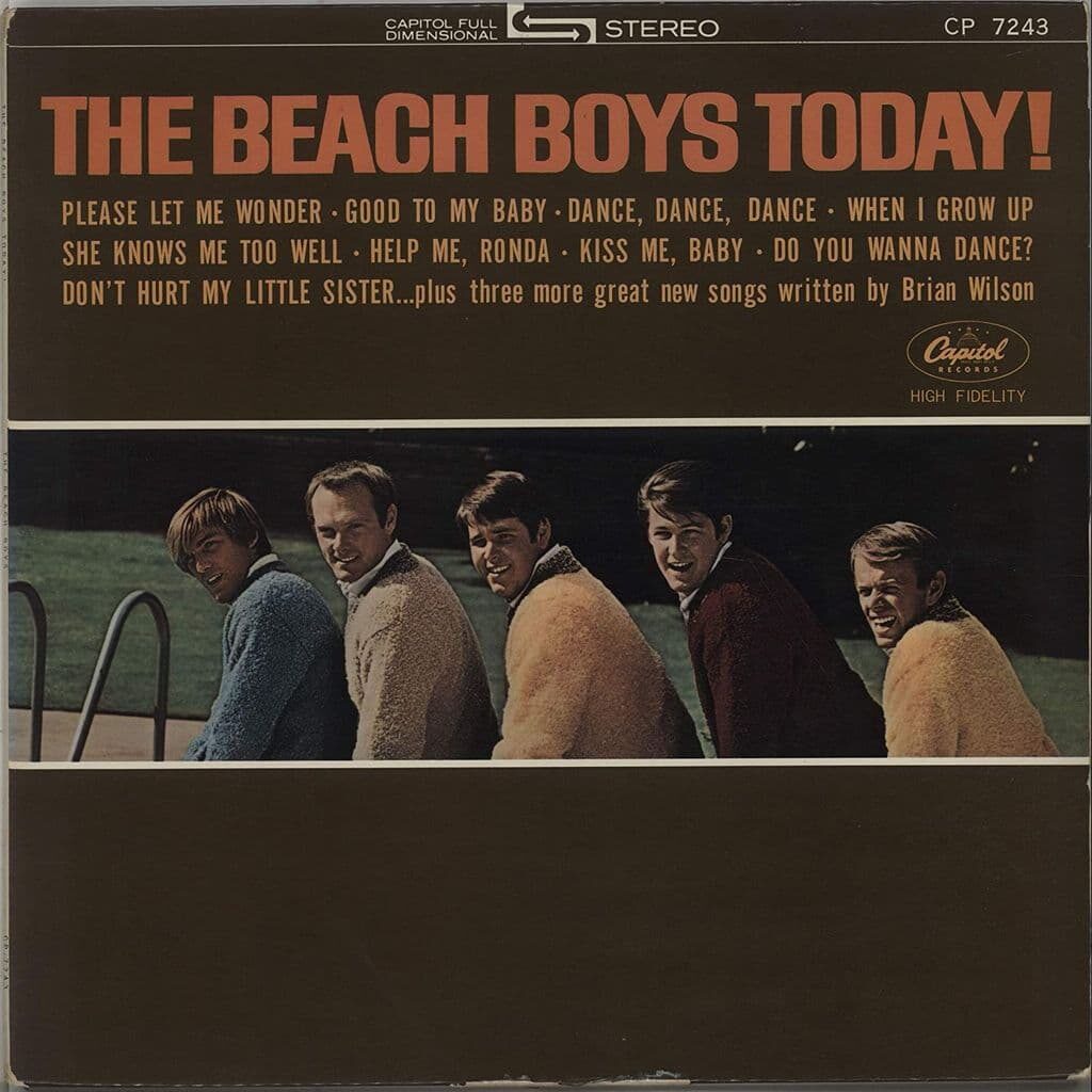 "Today!" des "The BEACH BOYS" sorti en 1965 est une succession de ballades plus incroyables les unes que les autres