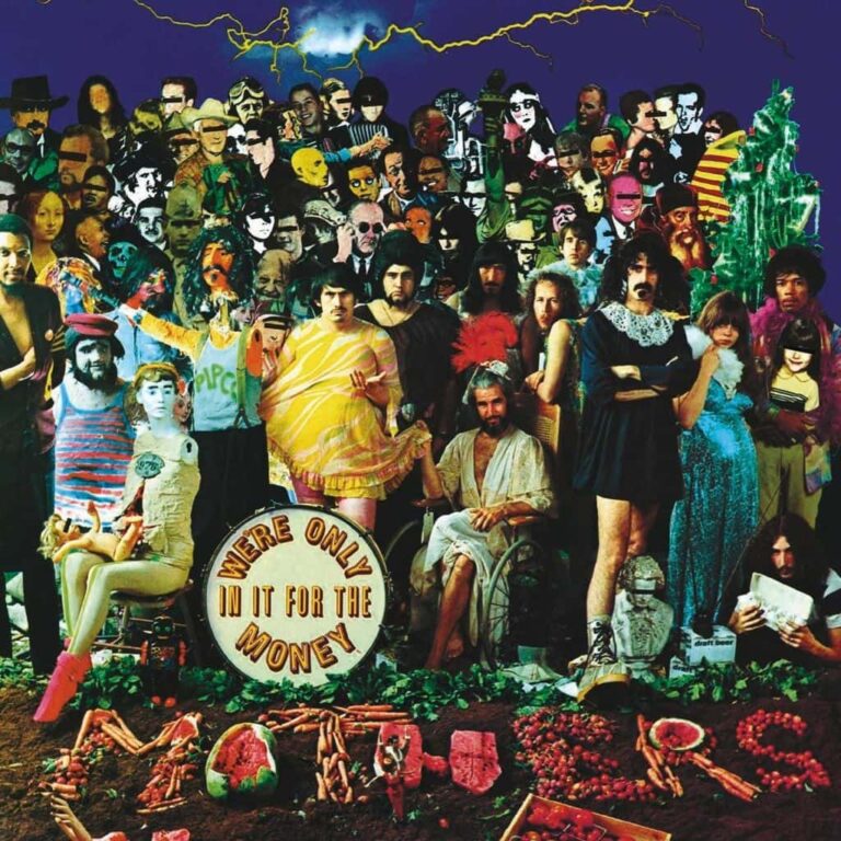 We're Only in It for the Money - Frank ZAPPA - MOTHERS OF INVENTION - 1968 | expérimental | rock/pop rock | progressive rock | art rock. jeunesse consciente de la mythologie qui entourait le rock 'n' roll, les gourous, les sciences occultes et les psychédéliques