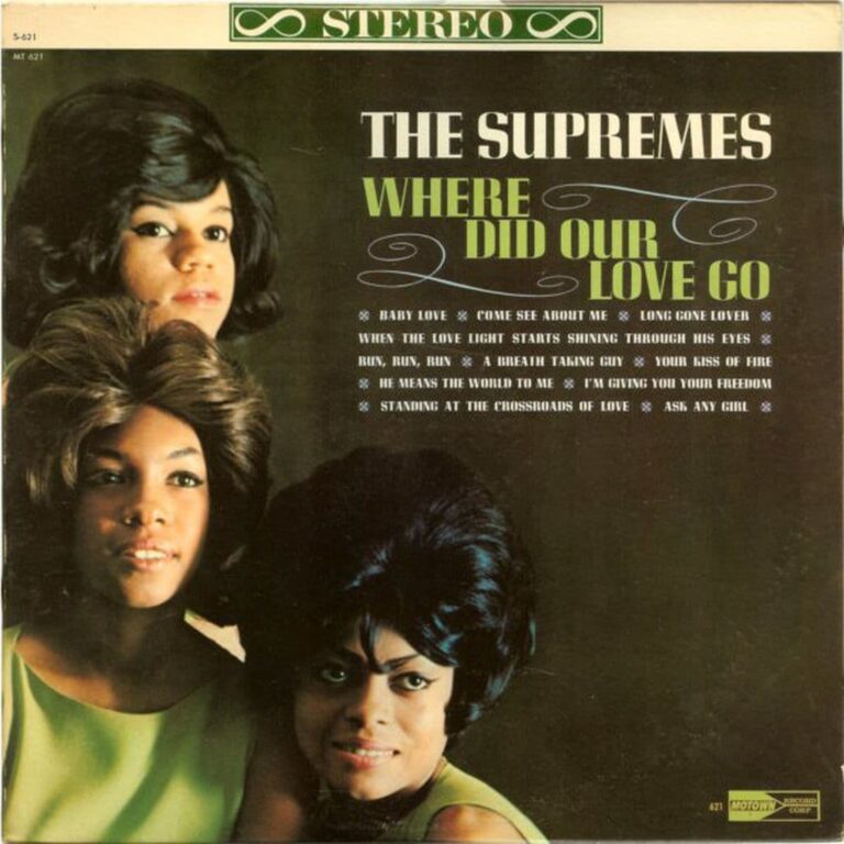 L'album soul "Where Did Our Love Go?" des "SUPREMES" en 1964. repose sur l'élégante et obsédante métronomie de son rythme où Diana Ross pose sa voix délicate et sexy