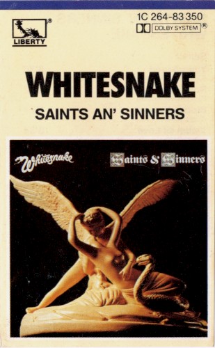 Pochette de Saints & Sinners par WHITESNAKE (1982)